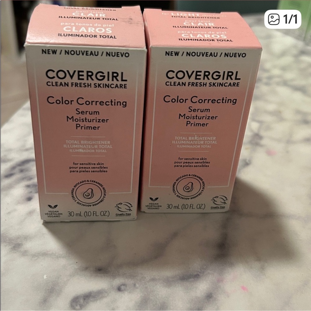COVERGIRL Clean Fresh Skincare Primer - Soft Pink